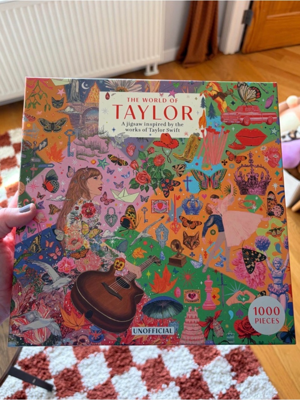 The World of Taylor 1000-Piece Jigsaw Puzzle - Multicolor